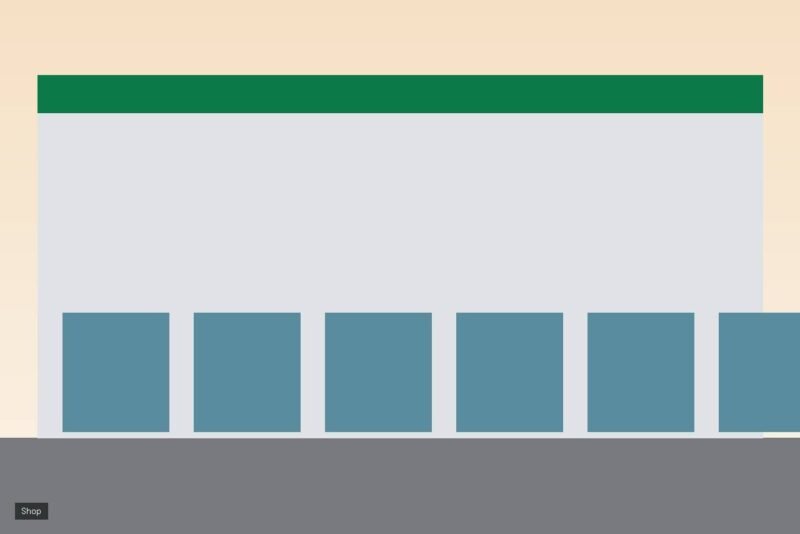Street frontage
